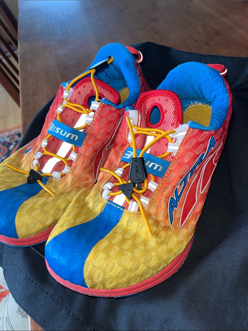 Altra excellent running shoe wide toebox & negative heel eu41/size~9-91/2